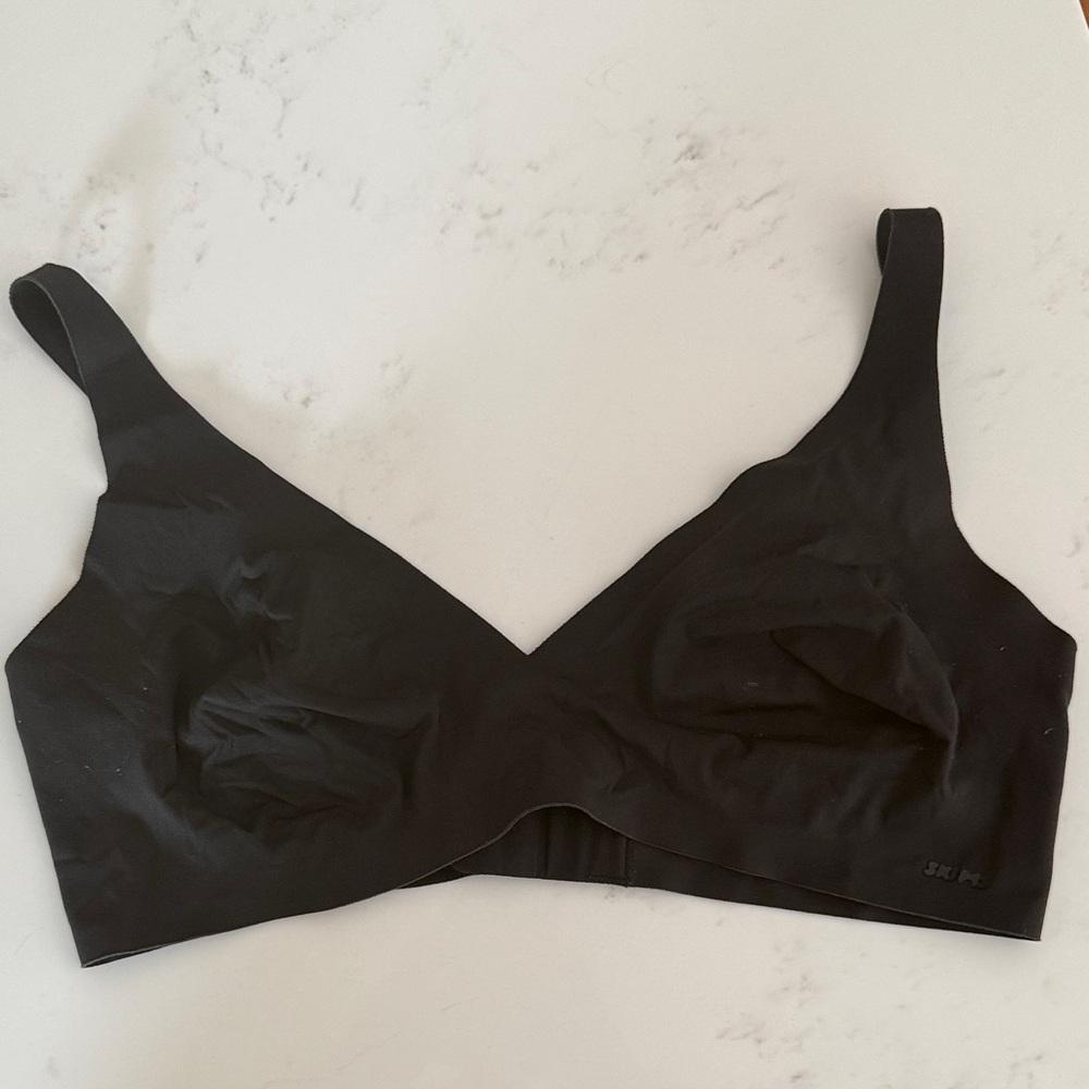 Skims Black Bralette